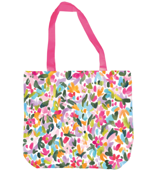 In Bloom Motif Compact Tote Bag