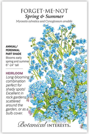 Spring and Summer Forget-Me-Not