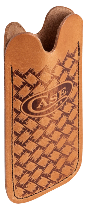 Case Knife Brown Herringbone Knife Slip 41412