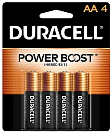 Duracell AA 4 Pack