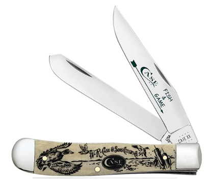Case Knife Trapper Fish & Duck Game 9100538