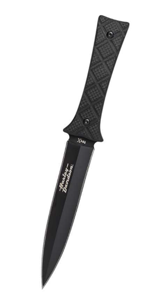 Harley Davidson TecX Tectured Black G-10 Boot Knife 52224