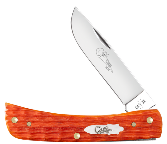 Case Knife 1st Production Tequila Sunrise Bone Crandall Jig Sod Buster Jr 87533