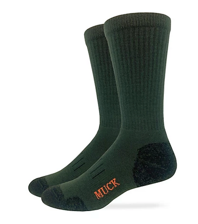 Muck Ultra Dri Moisture Wicking Dark Green Large