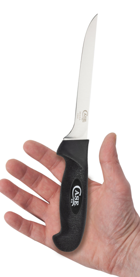 Case Knife Case Knife Black Synthetic Fillet Knife 6-inch W/Sheath 65670