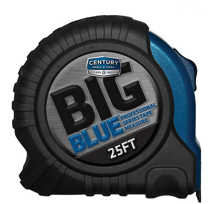 Century Big Blue Tape Measure 25'